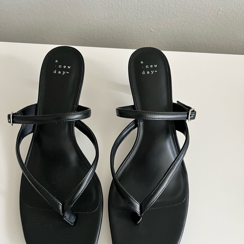 A New Day Black Women's Kitten Heels